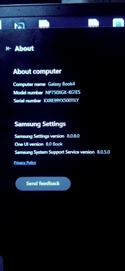 Galaxy Book4 (15 ", Core 5, 8G0)