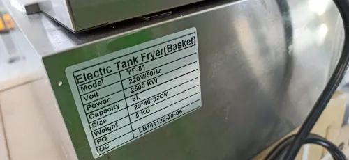Friteuse Électrique 20L et 6L