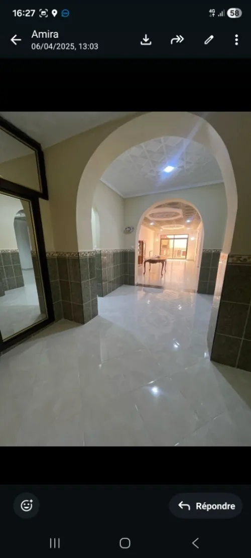 Location Appartement Niveau de villa F5 Alger Ben aknoun