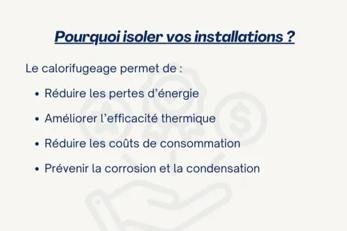 Isolation calorifuge 
