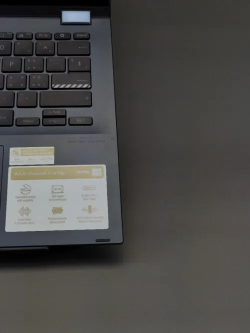 ASUS VIVOBOOK S13 FLIP 2 IN 1  I5 1335U 16G DDR4 512G SSD  écran convertible 14 " tactile