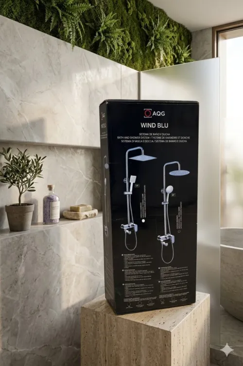 AQG COLONNE DE DOUCHE NHIL NORI + MITIGEUR
