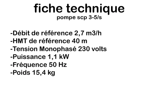 pompe immergee speroni