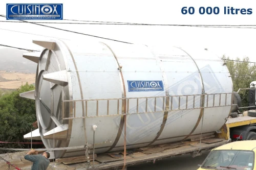 Cuves de stockage de l'huile d'olive inox a 304 انتاج خزانات اينوكس لجمع زيت الزيتون كل الاحجام 