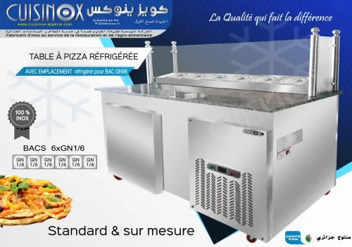 RAYONNAGE PLONGE INOX  TABLE  CHARIOT
