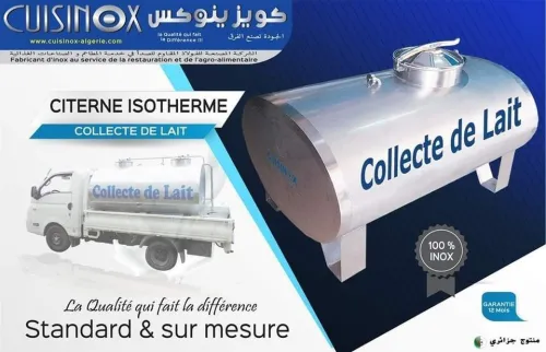 Différentes cuves inox au service agro-alimentaires