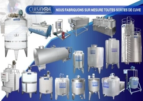 Equipement cuisinox au service de restauration l'industrie agro-alimentaire