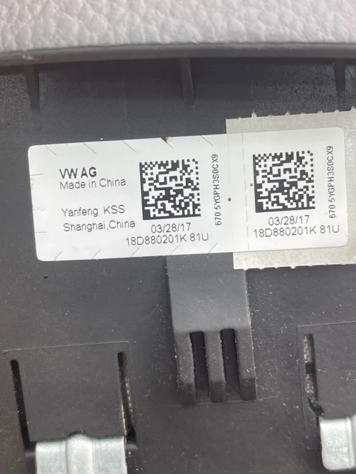 Airbag Volkswagen, golf 7, cadi