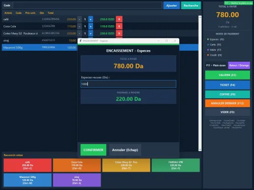 Logiciel de gestion de Magasin et de supérette