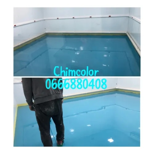 Revêtement de sol en résine epoxy 