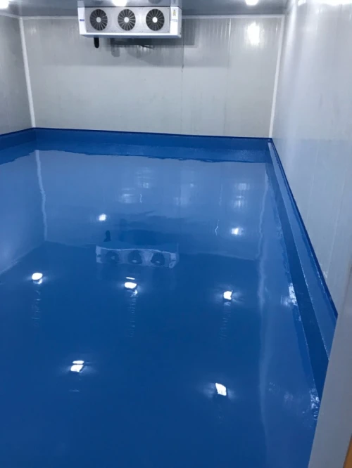 Revêtement de sol en résine epoxy 