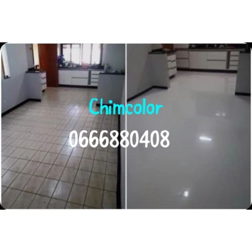 Revêtement de sol en résine epoxy 