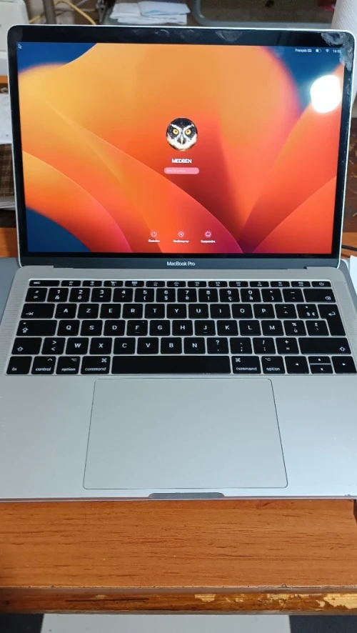 MACBOOK PRO 13-inch, 2017, two thunderbolt 3 ports 2.3 GHz i5 Double Coeur acheter en france 