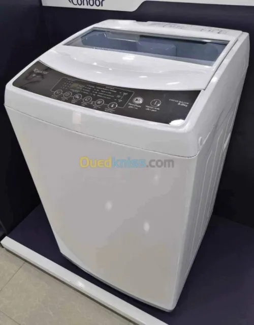 machine a lave top condor 8kg gris