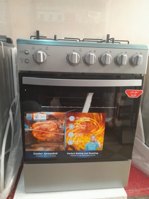 CUISINIER MIDEA INOX VENTILER