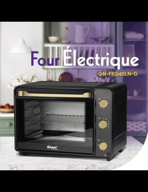 FOUR ELECTRIQUE GEANT 45L NOIR