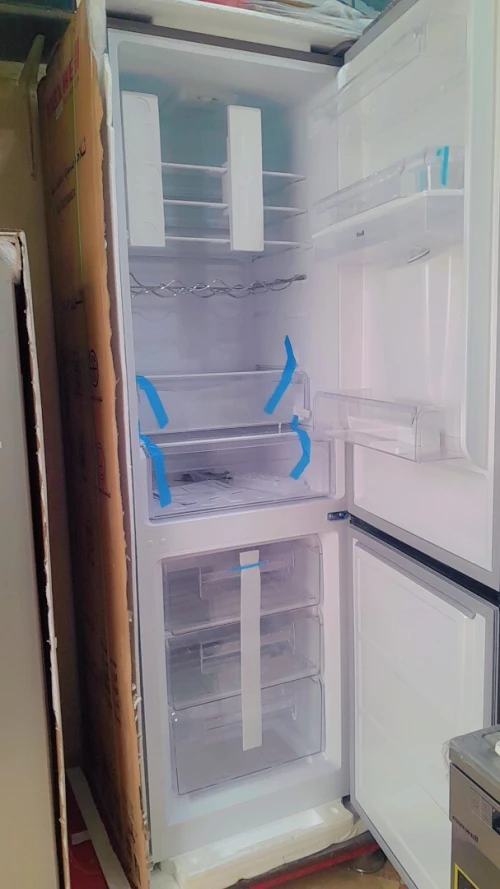 Réfrigérateur Maxwell Combiné 390L INOX