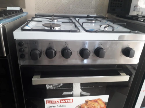 CUISINIÈRE MAXWELL INOX VENTILER 60CM
