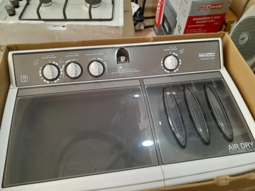 MACHINE A LAVER MAXWELL SEMI  KG BLANC AVEC POMPE