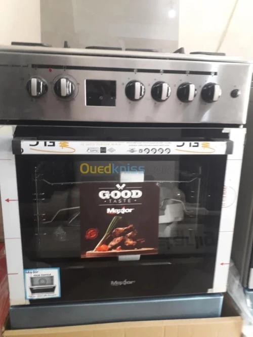 CUISINIÈRE MAXTOR PRINUM+ WOK INOX GAZ GAZ