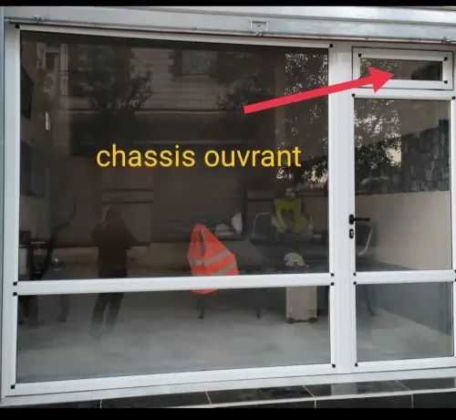 Vitrine aluminium 