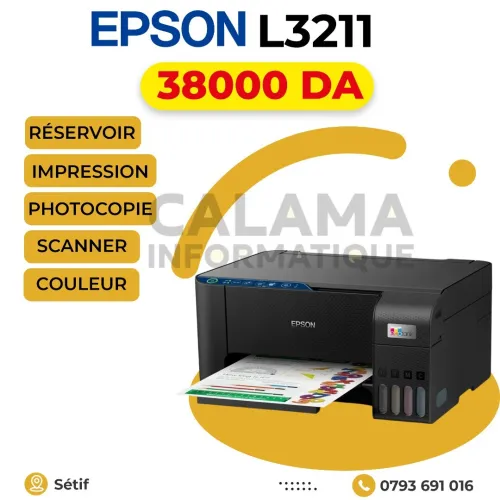 IMPRIMANTE Epson L3211 RÉSERVOIR COULEUR MULTIFONCTION
