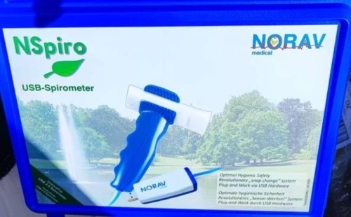 Nspiro Medical EFR Spirometer Spirostick Norav Geratherm