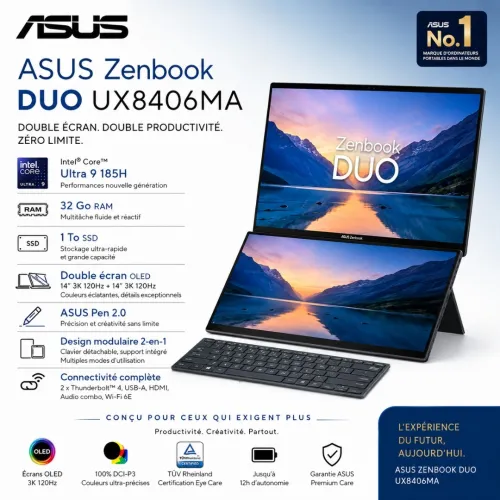 Asus zenbook duo ux8406ma