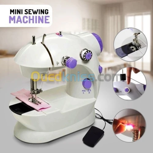آلة خياطة كهربائية المنزلية الخفيفة MINI SEWING MACHINE À COUDRE