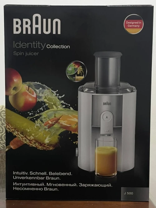 Centrifugeuse Braun Identity collection