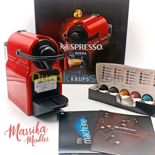 Machine à café NESPRESSO Inissia Avec Capsules Gratuit 