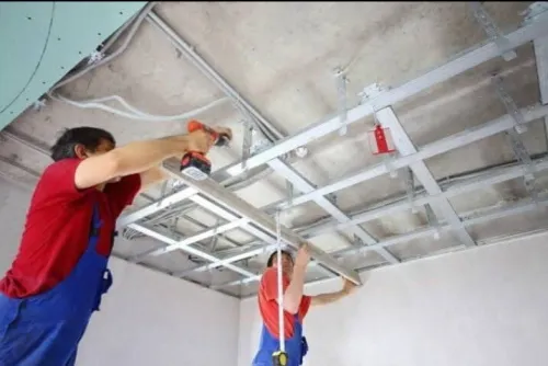 Placo plâtre +peinture