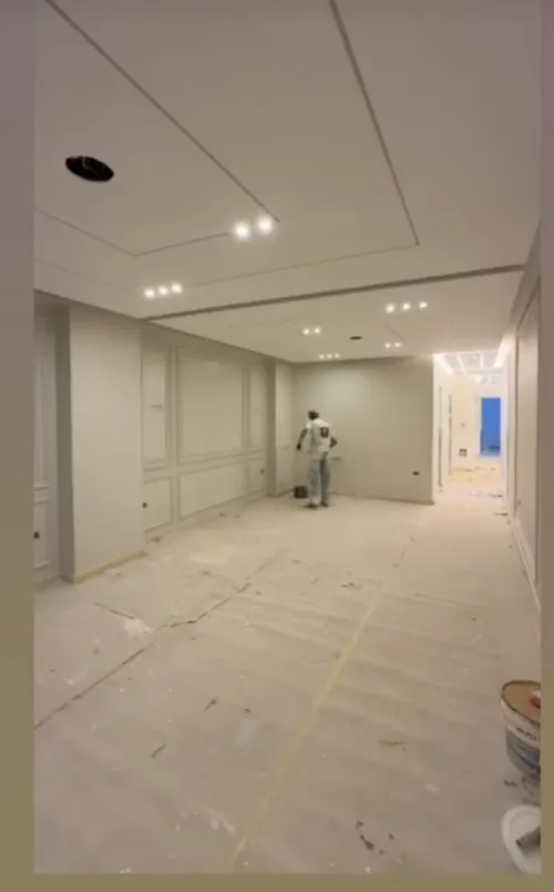 Placo plâtre +peinture