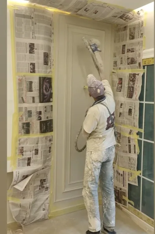 Placo plâtre +peinture