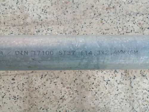 TUBE ACIER GALVAISE +COUDE110