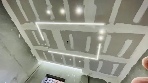 Placoplatre électricité peinture 