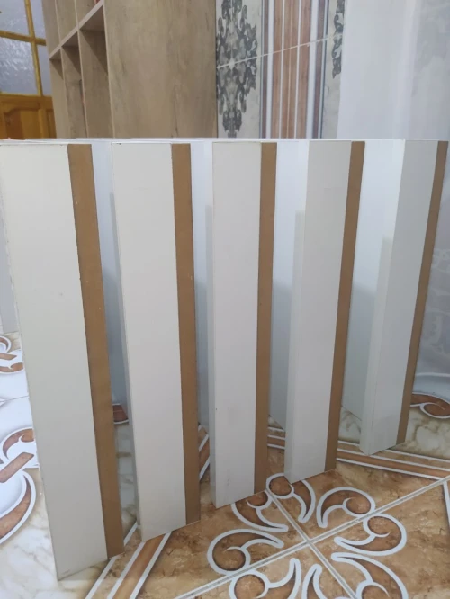  étagères MDF blanc