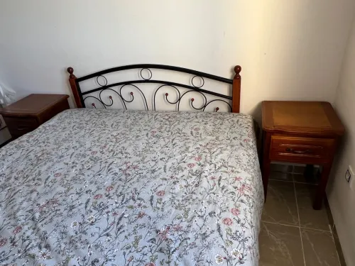 Chambre à coucher en bois