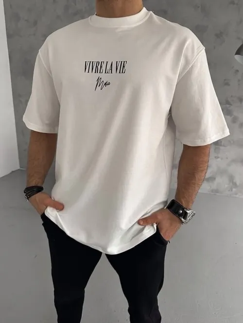T-shirt oversize stylé 