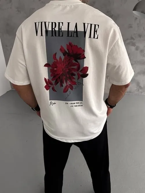 T-shirt oversize stylé 