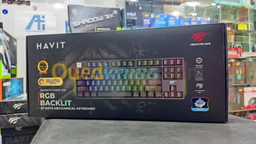 CLAVIER HAVIT MECANIQUE KB890L 
