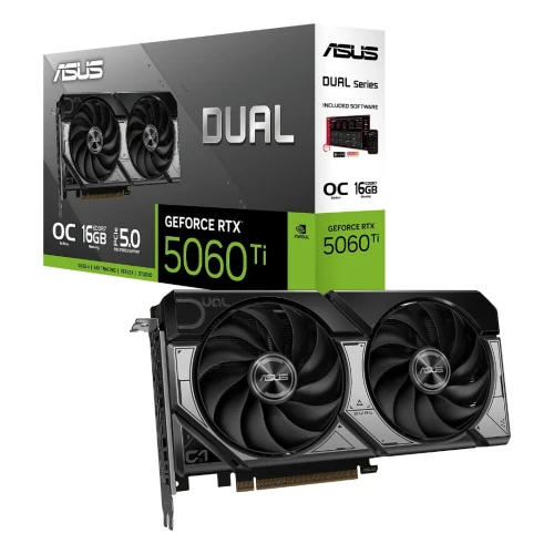 CARTE GRAPHIQUE RTX 5060TI 16GB ASUS DUAL