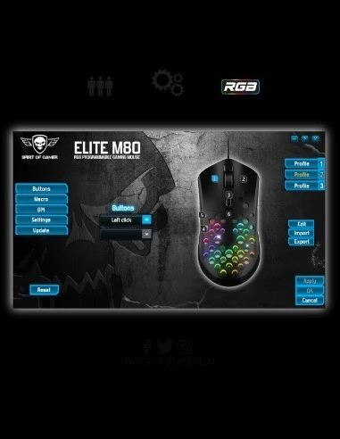 SOURIS SPIRIT OF GAMER ELITE-M80