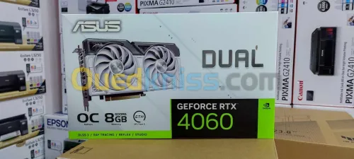 ASUS Dual GeForce RTX 4060 White OC Edition 8GB GDDR6 