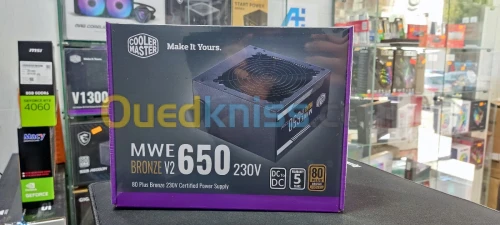 Alimentation Cooler master 650w bronze V2 80 PLUS 