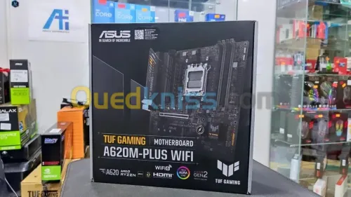 CARTE MERE ASUS TUF GAMING A620M-PLUS WIFI DDR5 ( AVEC CONFIG )