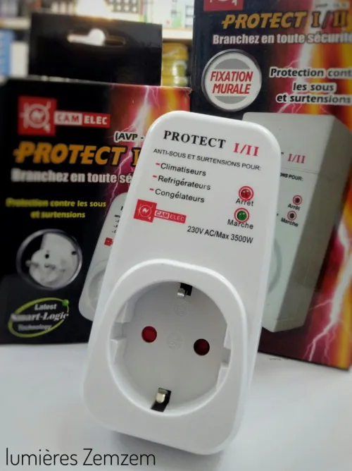  Prise protecteur de Tension 3500W CAMELEC