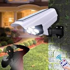 Lampe de surveillance solaire