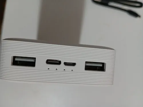 Mi XIAOMI Power Bank - Mi 20000 Mah - 2 Sorties USB - Blanc