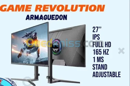 ECRAN GAME REVOLUTION ARMAGUEDON 27"/165Hz/IPS/STAND ADJUSTABLE